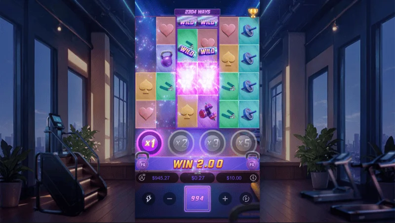 Mighty Mania - base game win